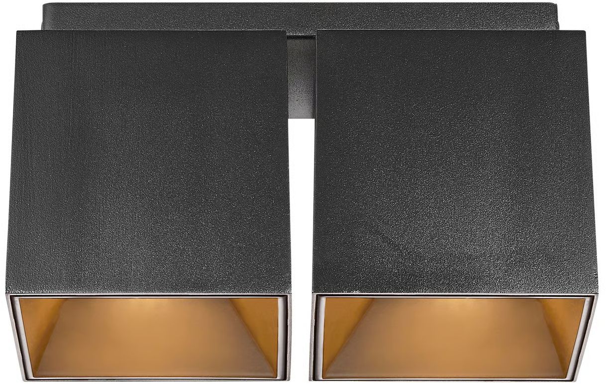 Nordlux Ethan lampă de tavan 2x50 W negru 2110410103