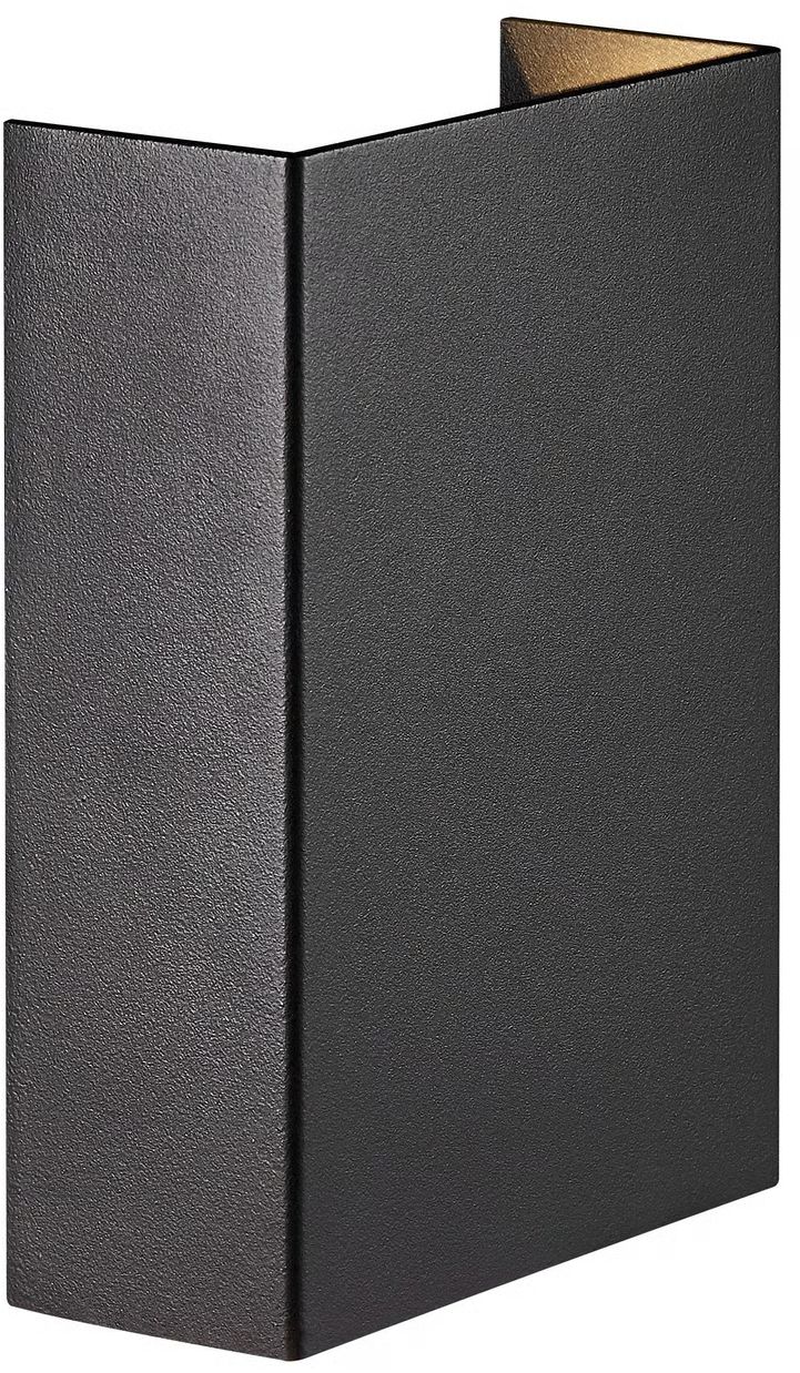 Nordlux Fold aplica exterior 2x3.75 W negru 2518031203