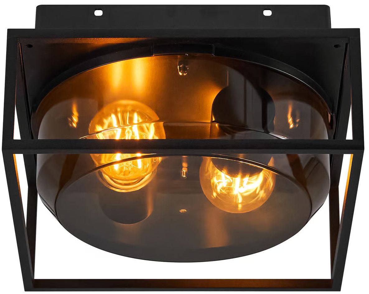 Nordlux Griffin plafoniera de exterior 2x15 W fumuriu 2218126047