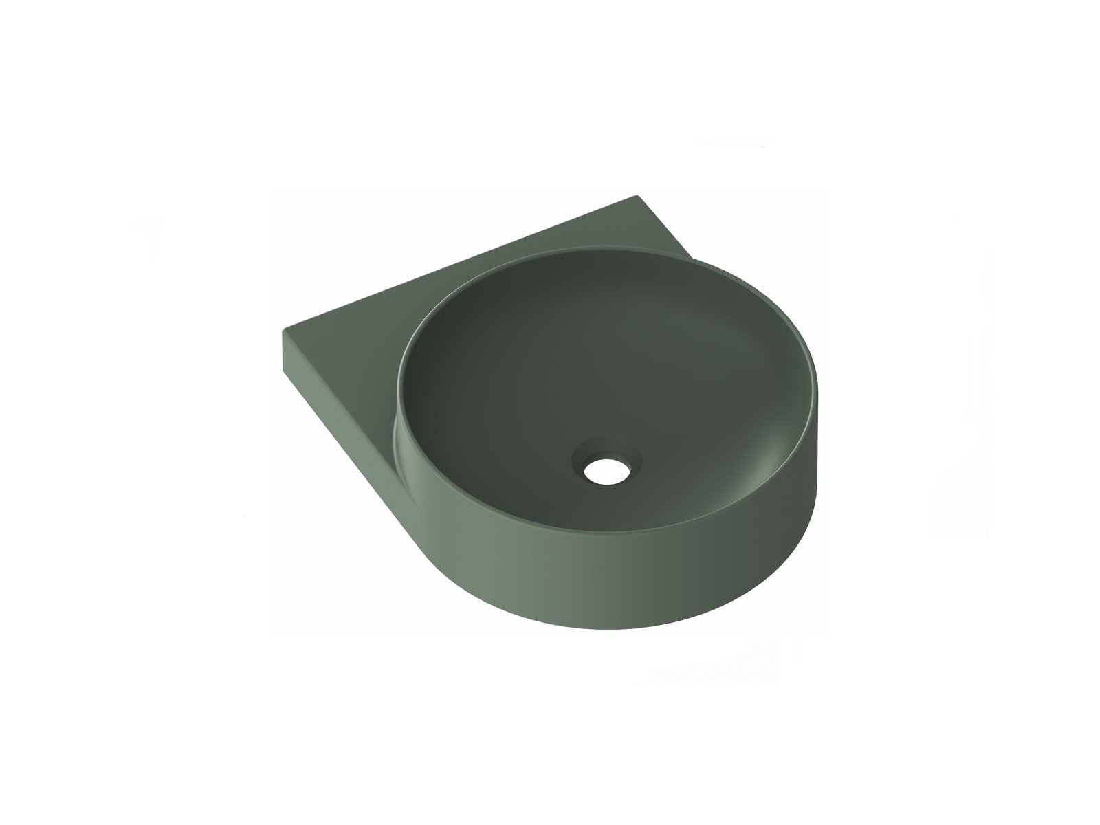 Ravak Yard lavoar 50x40.5 cm semicircular clasică XJX08040000