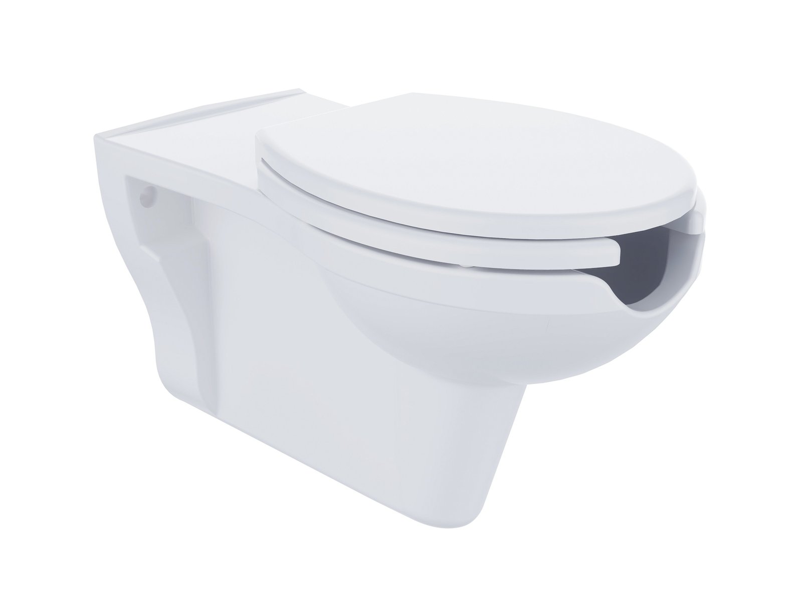 Ravak Safe vas wc cu capac soft-close agăţat fără margine pentru persoane cu dizabilități alb lucios X01930