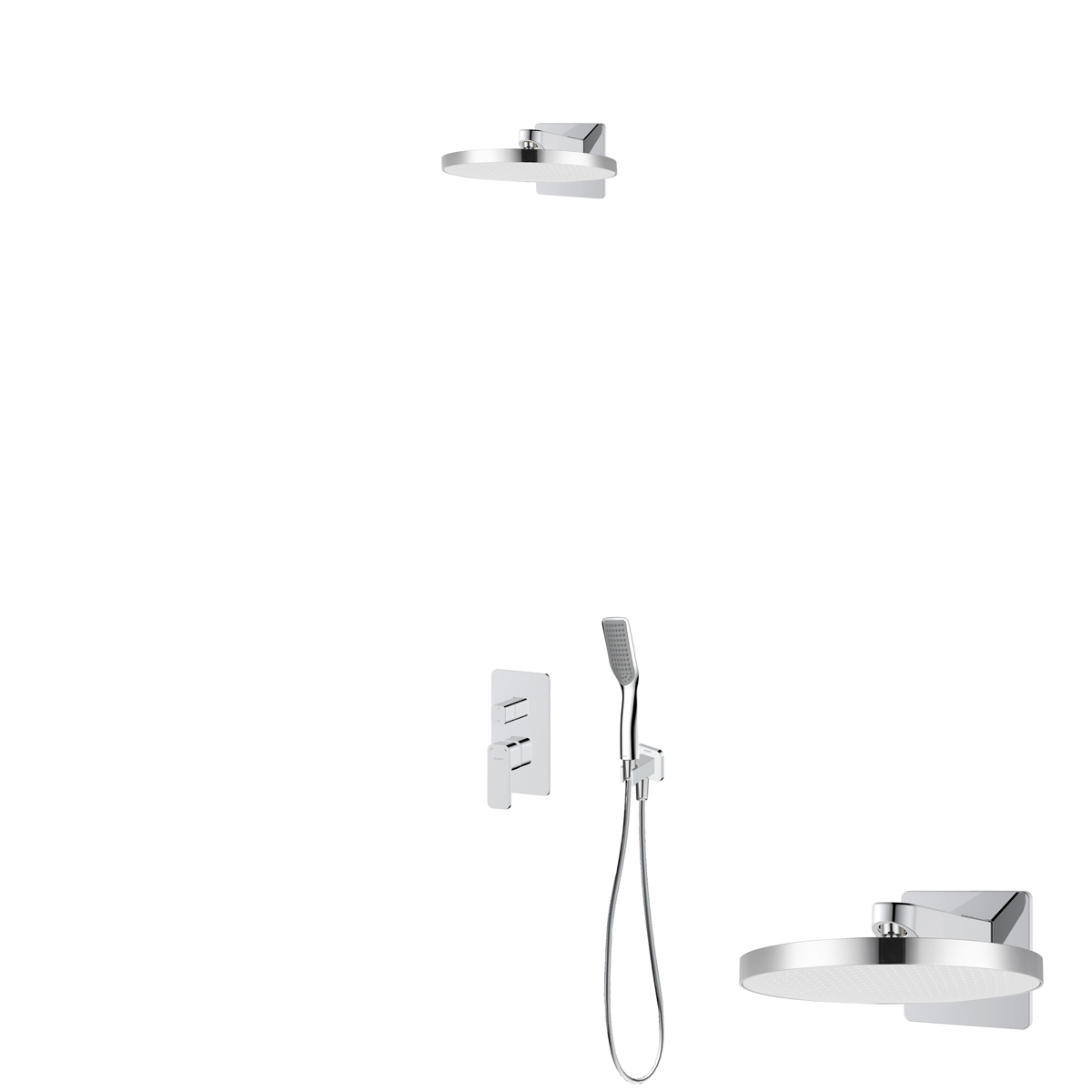 Set cap de duș Oltens Regna 37009100, baterie cadă-duș Oltens Hadsel 34108100, 39403100, 39306100, 37200100, 37111100