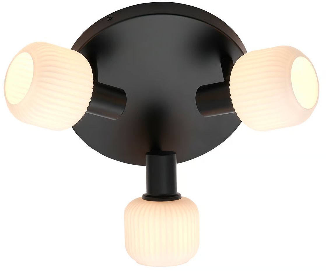 Nordlux Milford lampă de tavan 3x25 W negru 2412606003