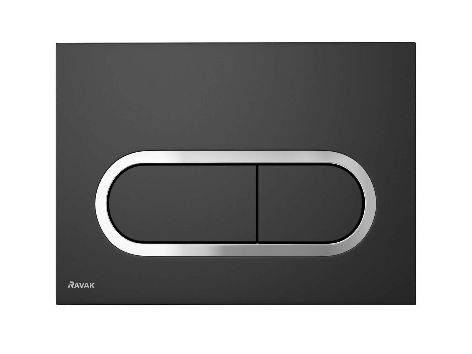 Ravak Chrome buton de spălare pentru WC negru X01797