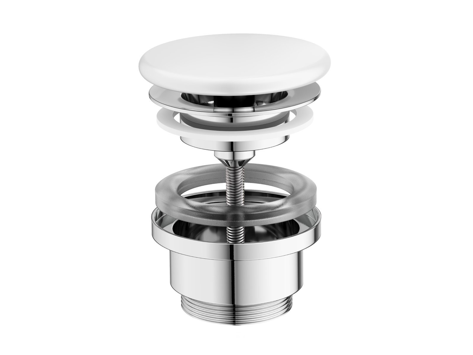 Ravak Flat dop pentru lavoar alb X01919