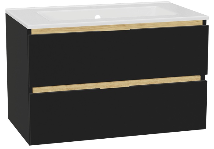 Set corp dulap Excellent Tuto 2.0 MLEX.2172.800.BKBL, lavoar Excellent As CEEX.3617.800.WH, MLEX.2151.800.01.BK