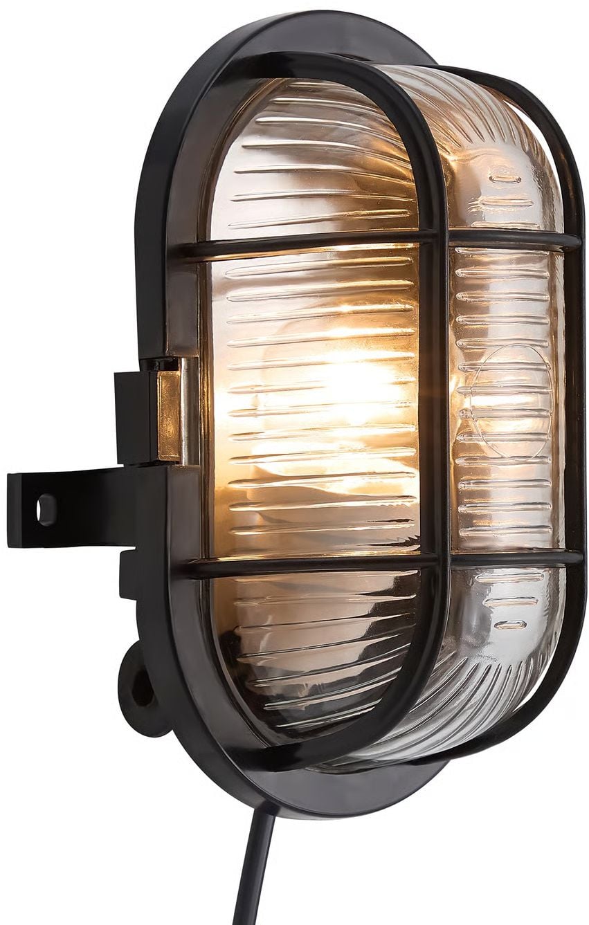 Nordlux Skotlampe aplica exterior 1x60 W negru 17051003