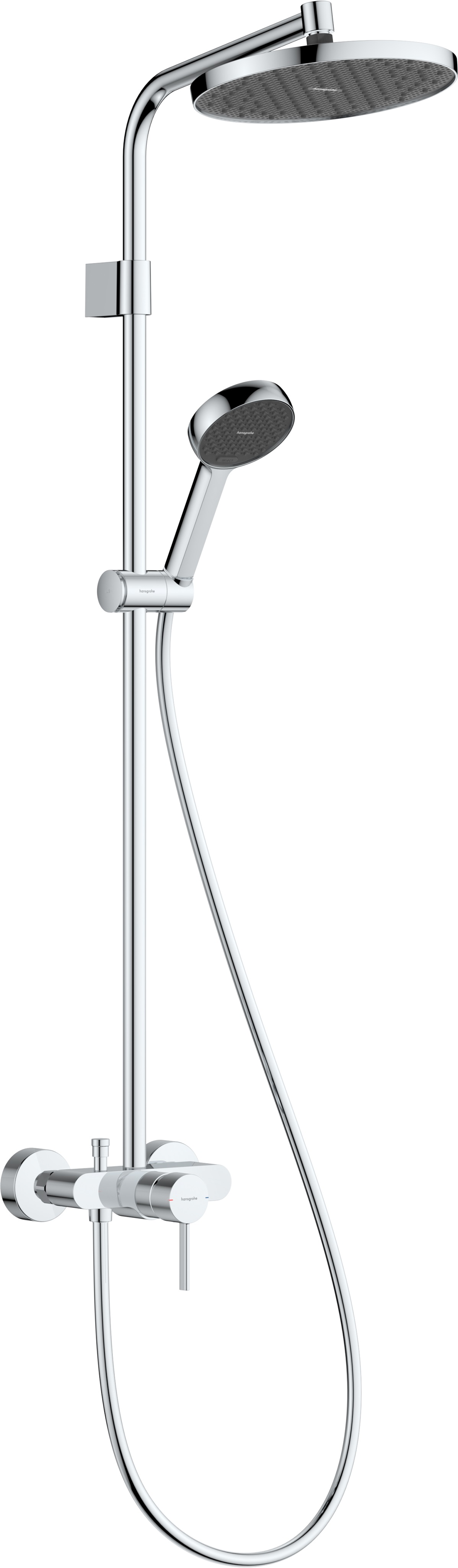 Hansgrohe Activera S set de duș perete cu duș de ploaie crom 28875000