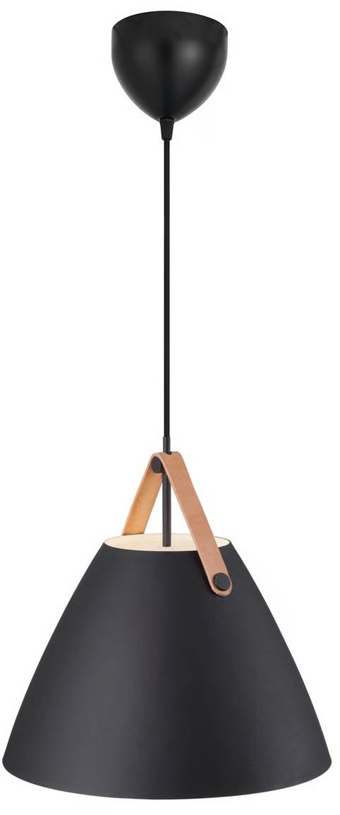 Nordlux Strap lampă suspendată 1x40 W negru 84343003