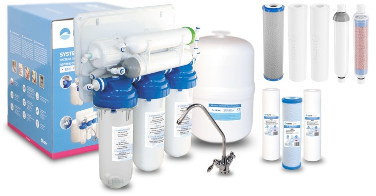 Set set filtru osmoza inversă USTM RO6 OSMO6LVITA, filtru pentru sistemul de osmoza inversă USTM SET14