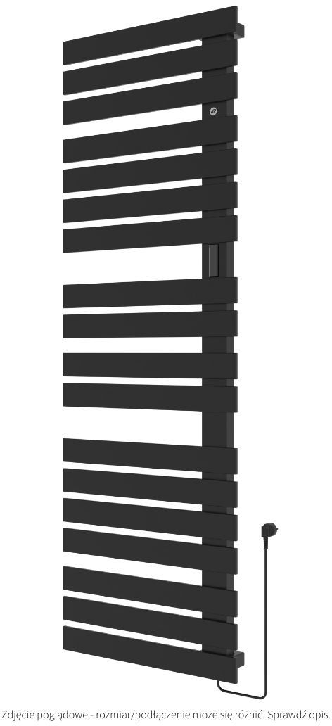 Instal Projekt Nameless Smart Air Electro încălzitor electric 183.5x60 cm negru  NAMED-60/180C31U