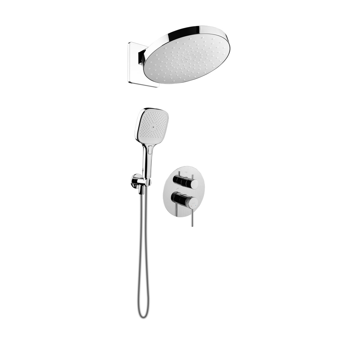 Set cap de duș Ksuro 01 16000010, baterie cadă-duș Ksuro 01 13002010, 16002010, 16004010, 19002010, 37200100