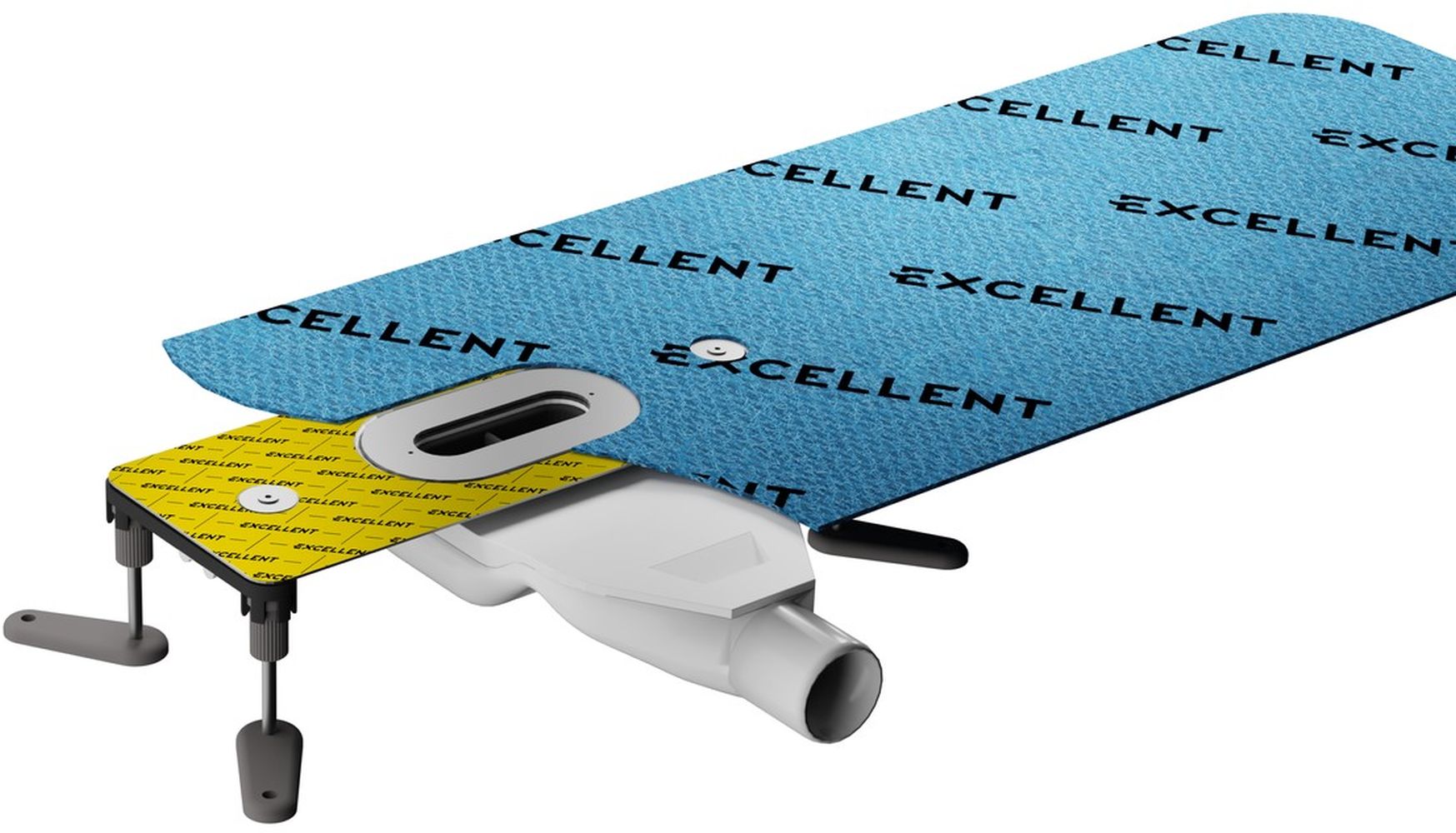 Excellent Stilio corp de bază rigolă 70 cm INEX.1525.B01