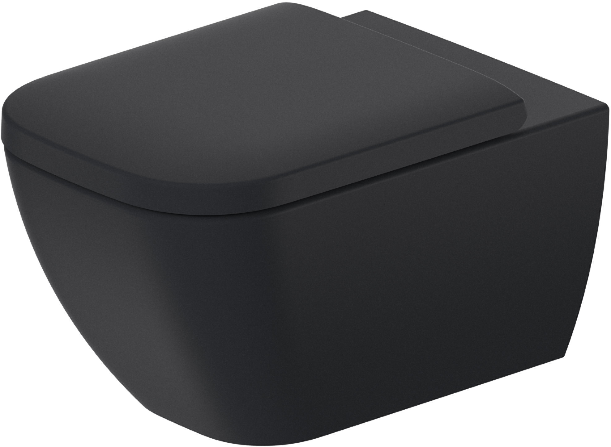 Duravit Happy D.2 vas wc agăţat fără margine antracit mat 222209AD00