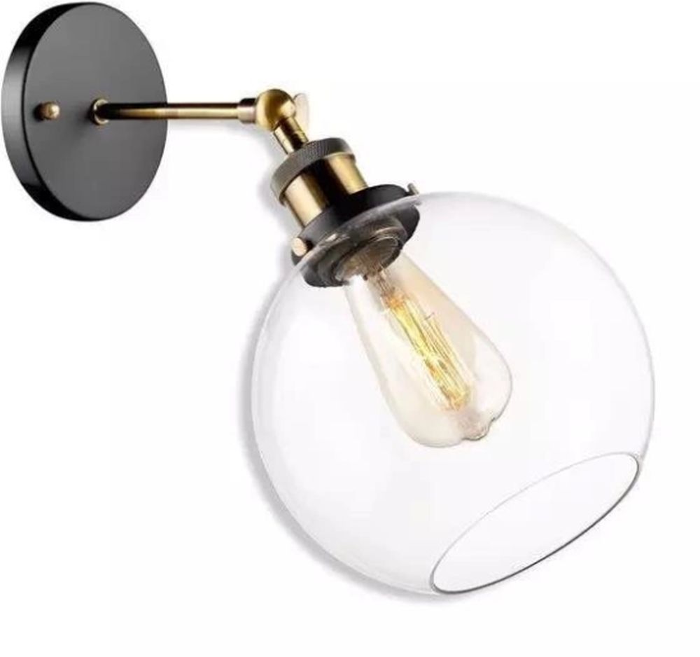 Altavola Design New York Loft lampă de perete 1x40 W alamă-transparent LA035/W