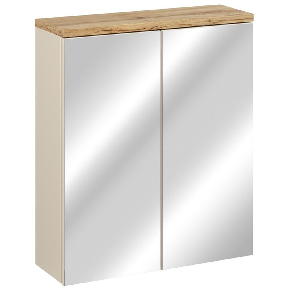 Comad Bali Cashmere dulap 60x20x70 cm cu oglinda bej BALI CASHMERE 84-60-2D