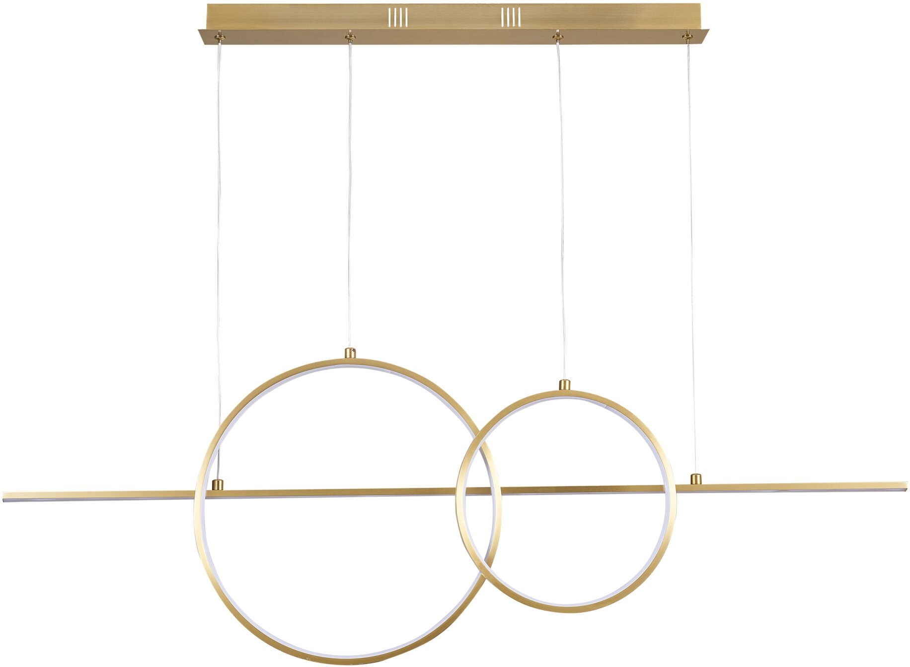 Goldlux Laura lampă suspendată 1x42 W auriu 331809