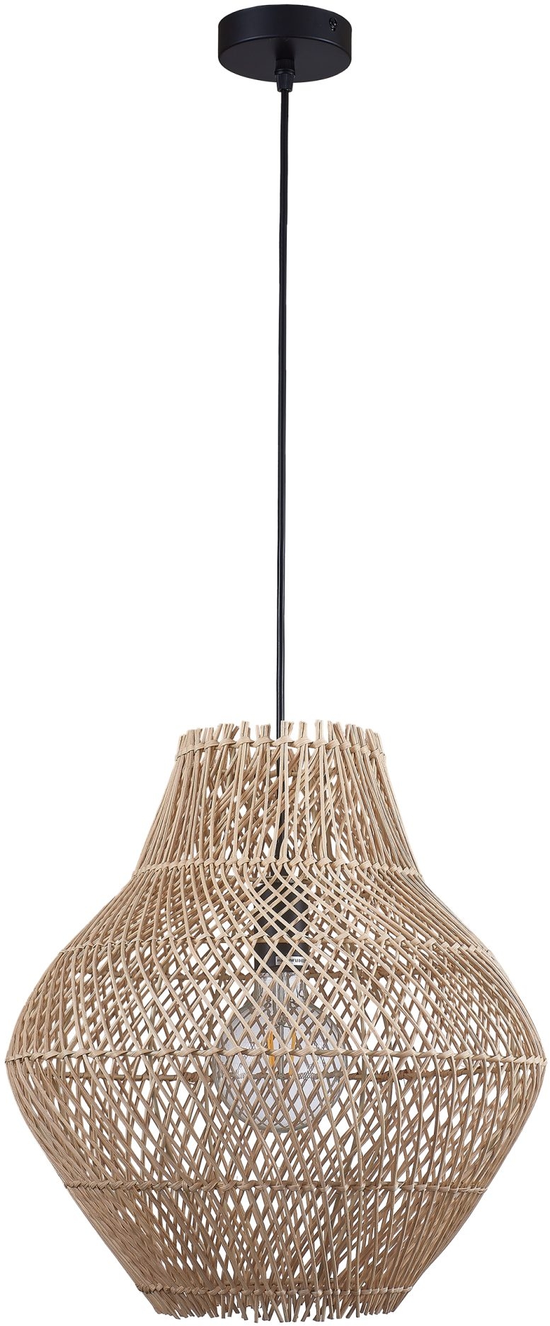 Goldlux Ontake lampă suspendată 1x20 W negru-bej 330420