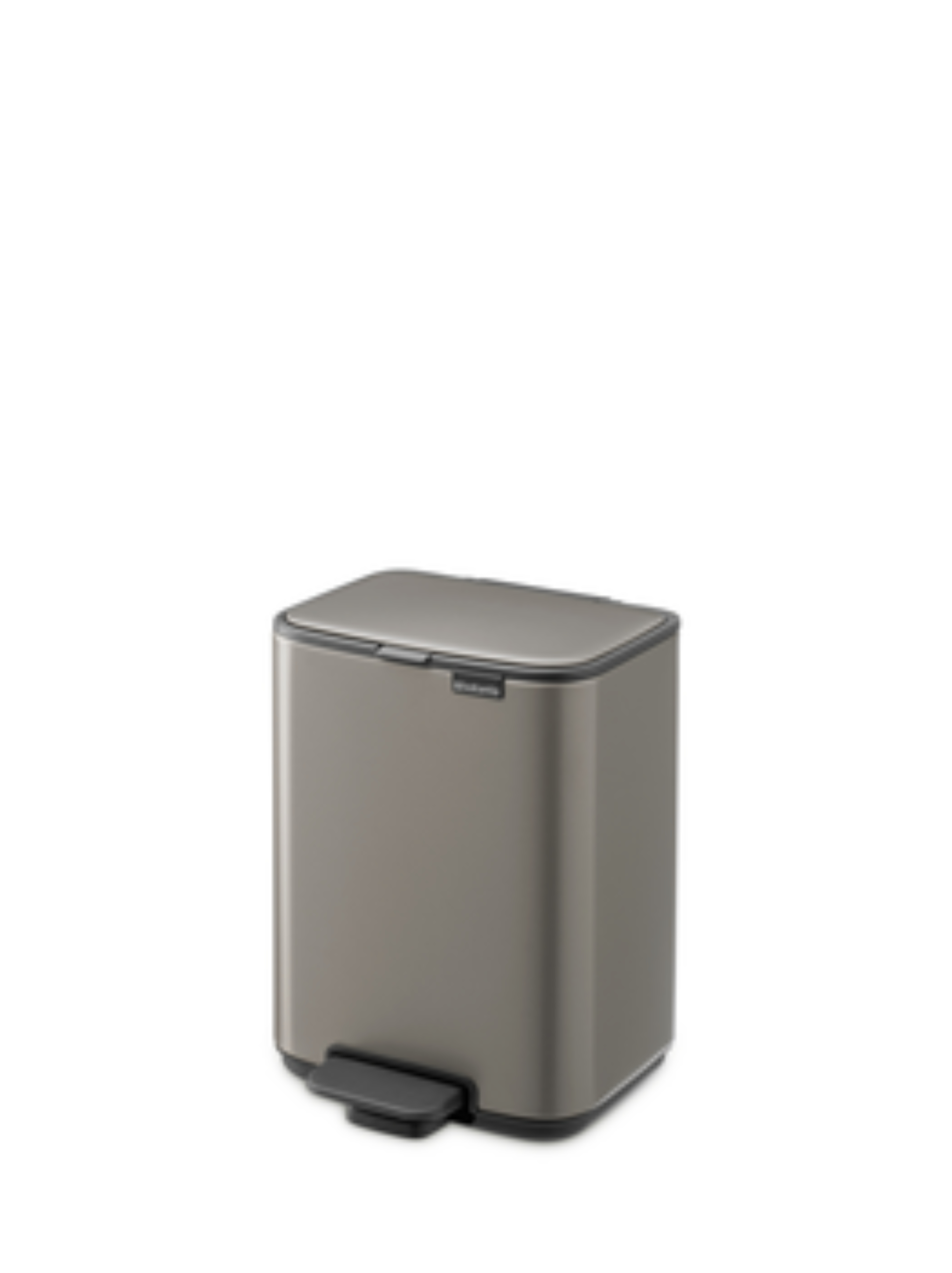 Brabantia Bo cos de gunoi 4 l gri 237881