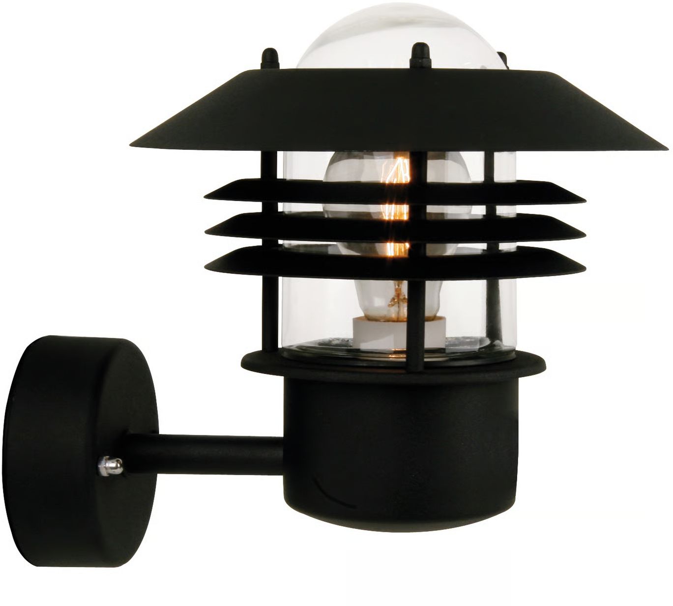 Nordlux Veje aplica exterior 1x60 W negru 25091003