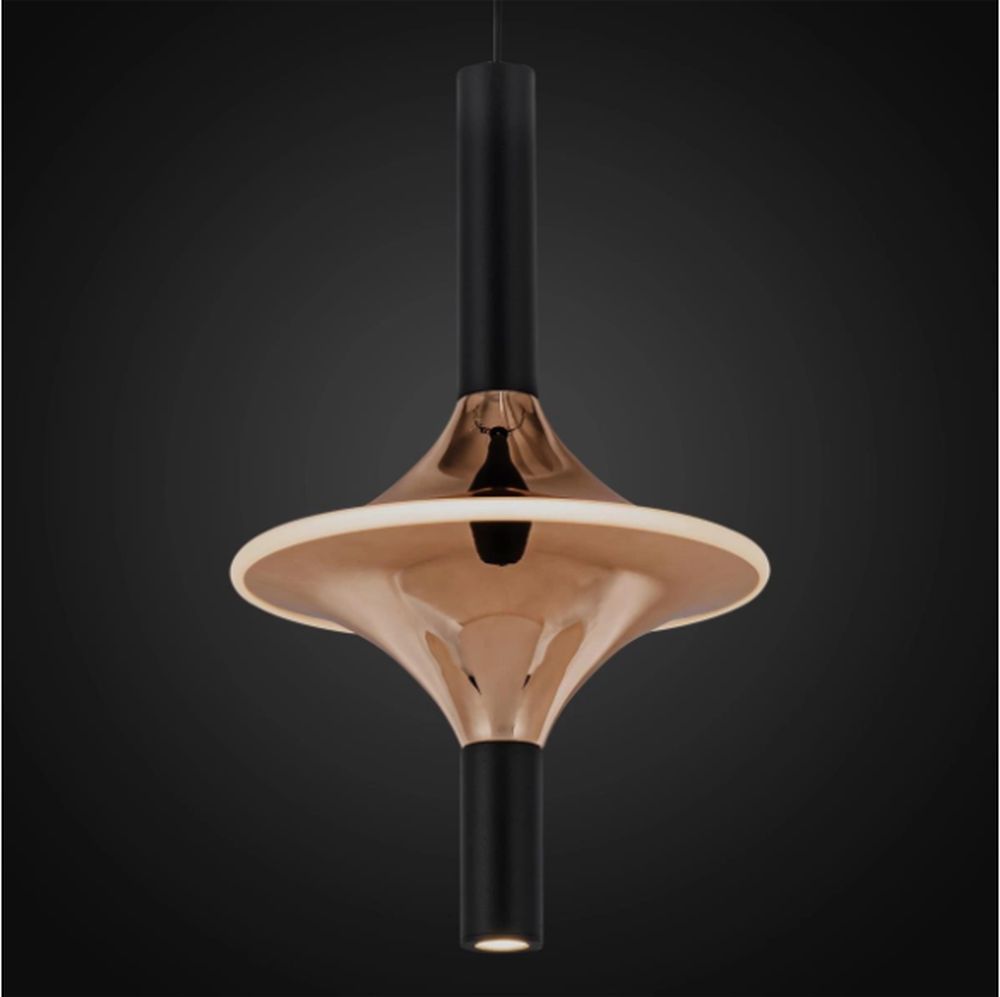 Altavola Design Spinoza lampă suspendată 1x12 W transparent-auriu LA120/P