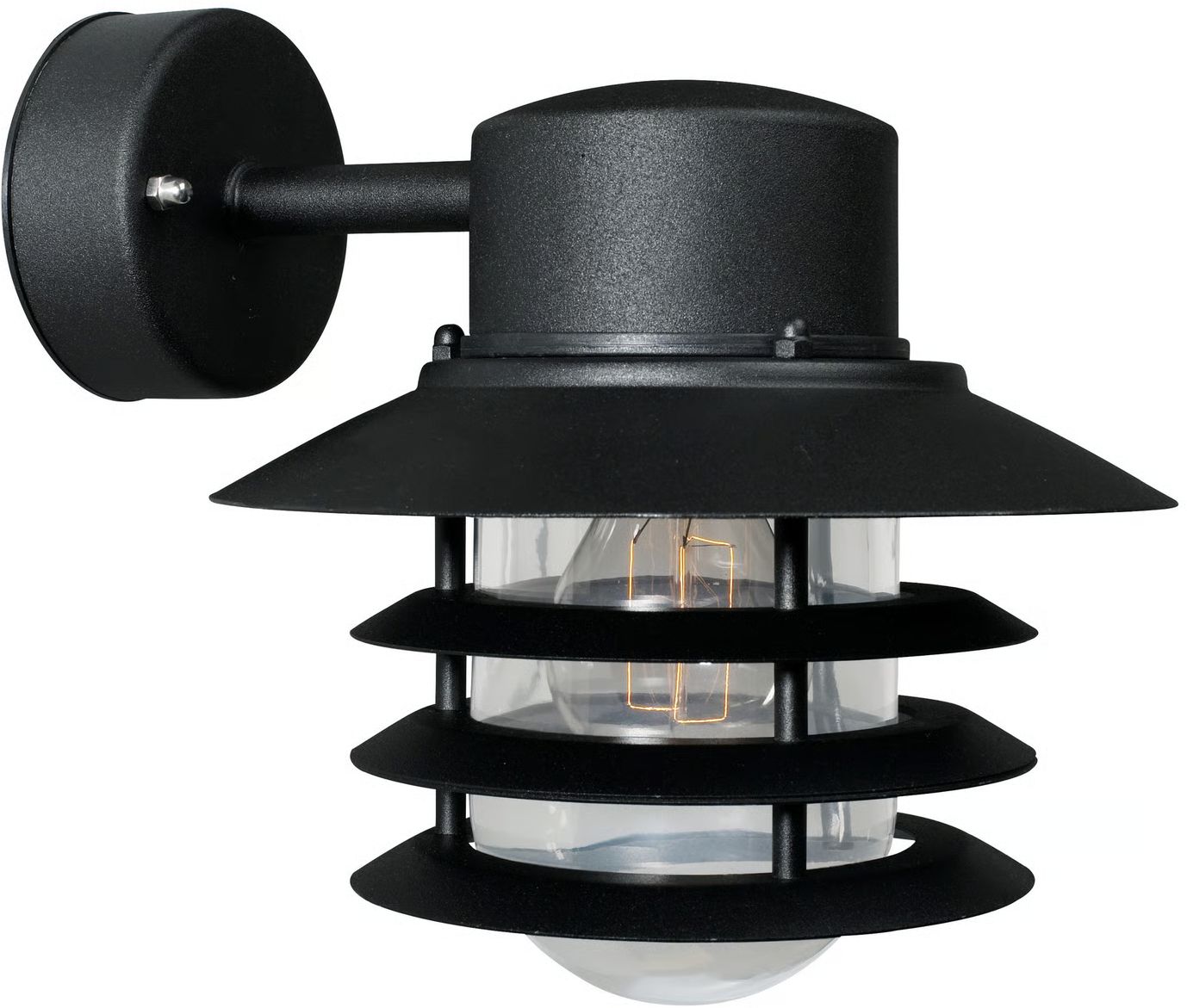 Nordlux Veje aplica exterior 1x60 W negru 74471003