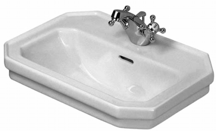 Duravit Seria 1930 lavoar 50x36.5 cm clasică alb 07855000001