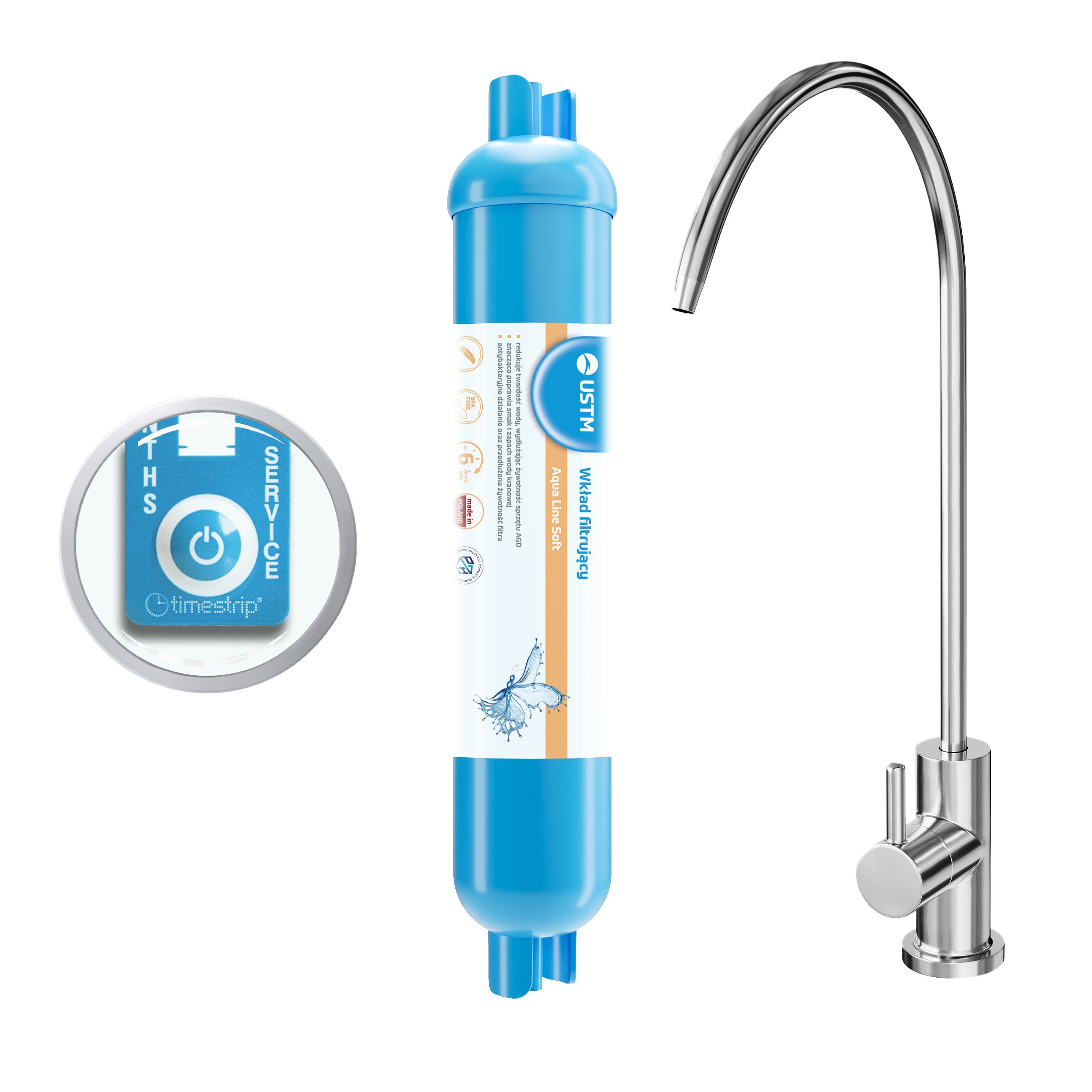 USTM Aqua Line filtru sub chiuvetă AQUALINESOFTNEWSTYLE