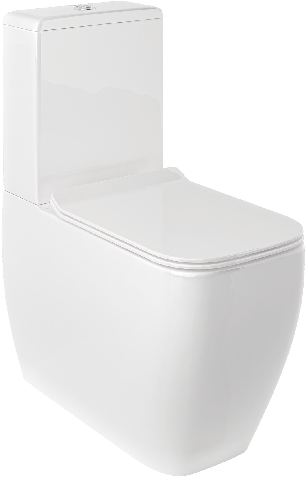 Kludi Resa C vas wc compact cu spălare turbionară alb 28WCB0543