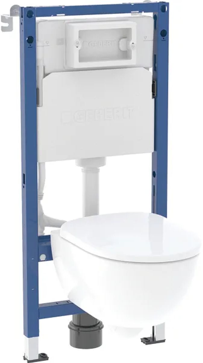 Geberit Duofix Basic set wc cadru cu capac 118.347.00.3