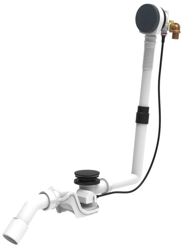 Laufen Palomba sifon pentru cadă negru H2951434500001