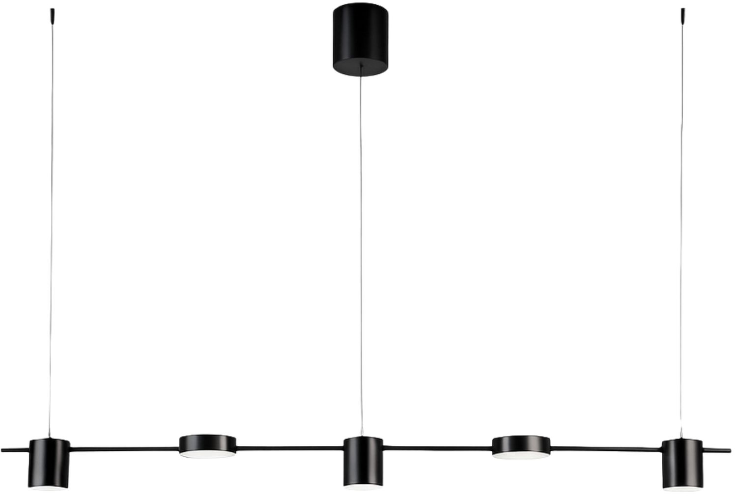 Abigali Glichio lampă suspendată 5x35 W negru LLGLI-C