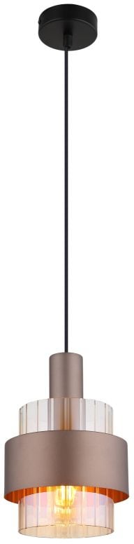 Globo Lighting Milley lampă suspendată 1x60 W chihlimbar 15560HA
