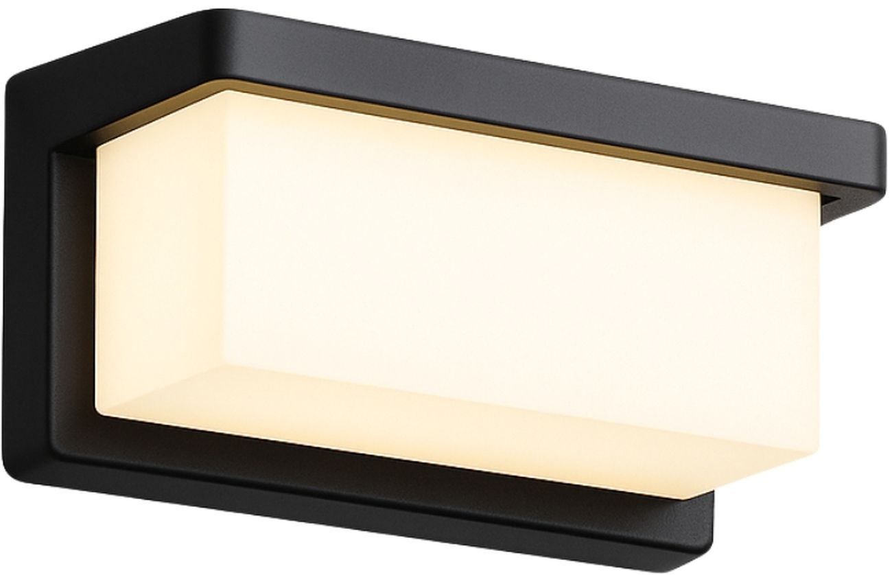Abigali Frizer1 aplica exterior 1x18 W negru-lapte LZFRIZ1