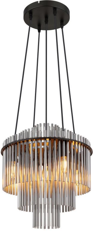 Globo Lighting Gorley lampă suspendată 5x40 W fumuriu 15698H2