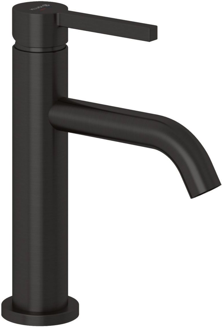 Kludi Nova Fonte Pura baterie lavoar stativ negru 20028N215