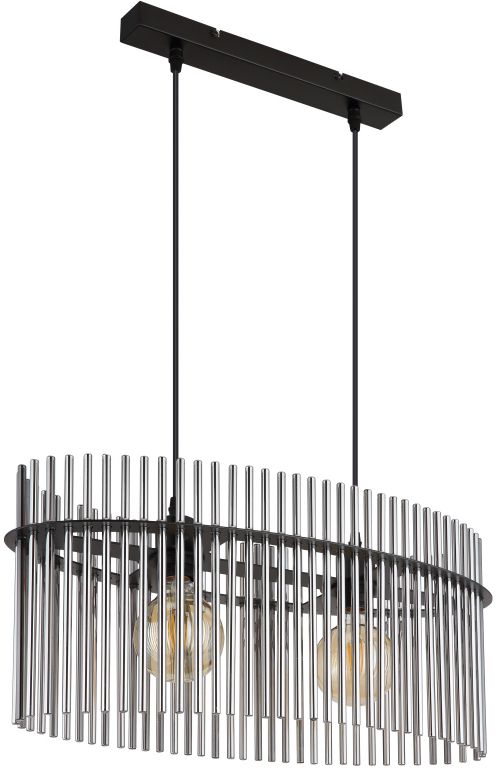 Globo Lighting Gorley lampă suspendată 2x60 W negru 15698H3