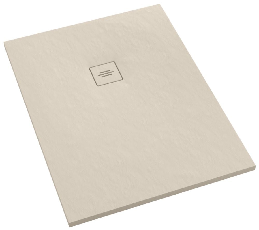 Schedline Protos Cashmere Stone cădiță de duș dreptunghiulară 120x90 cm bej 3SP.P1P-90120/PK/ST-M1/PK/ST