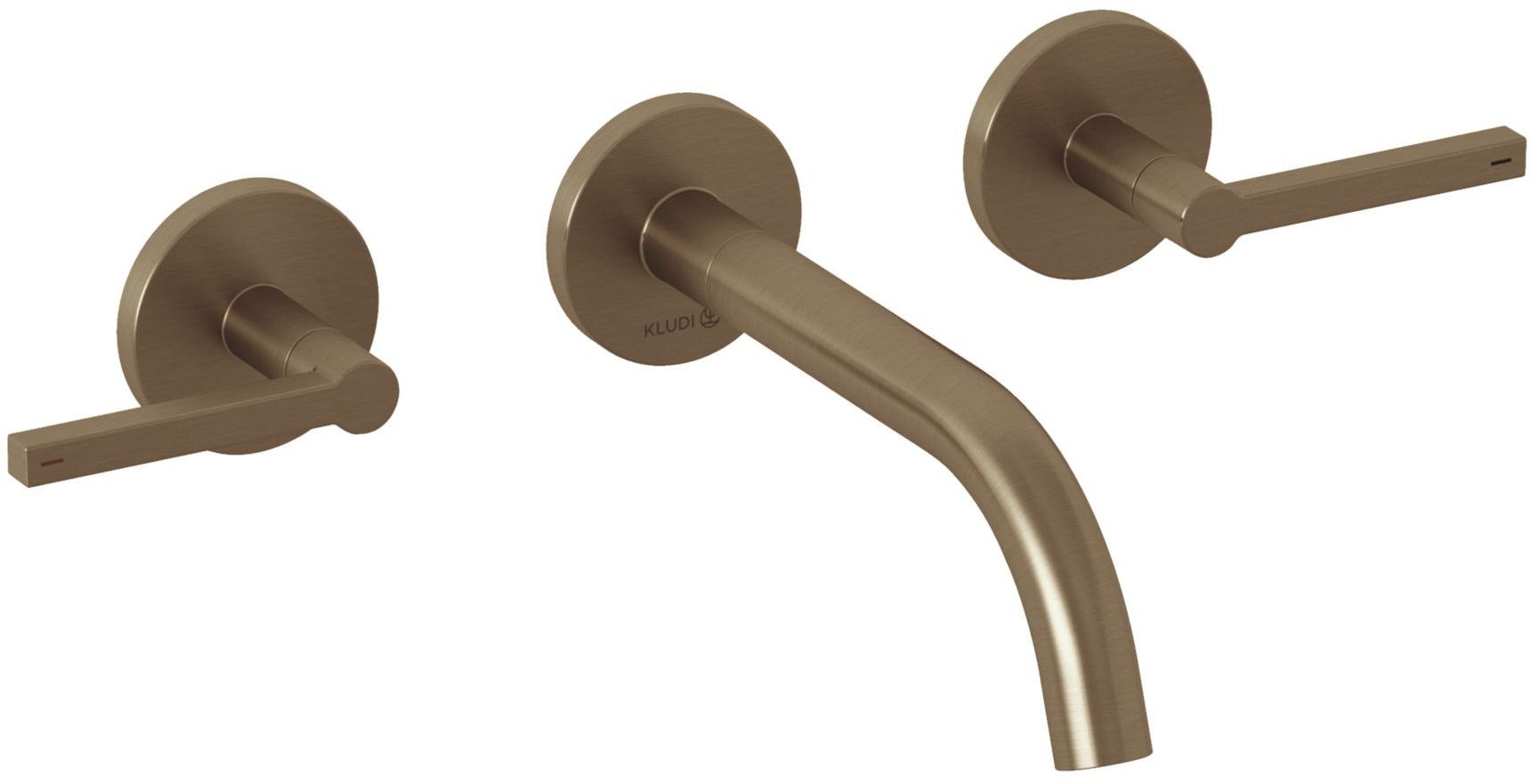 Kludi Nova Fonte Puristic baterie lavoar ascuns alamă/bronz antic 20144N115