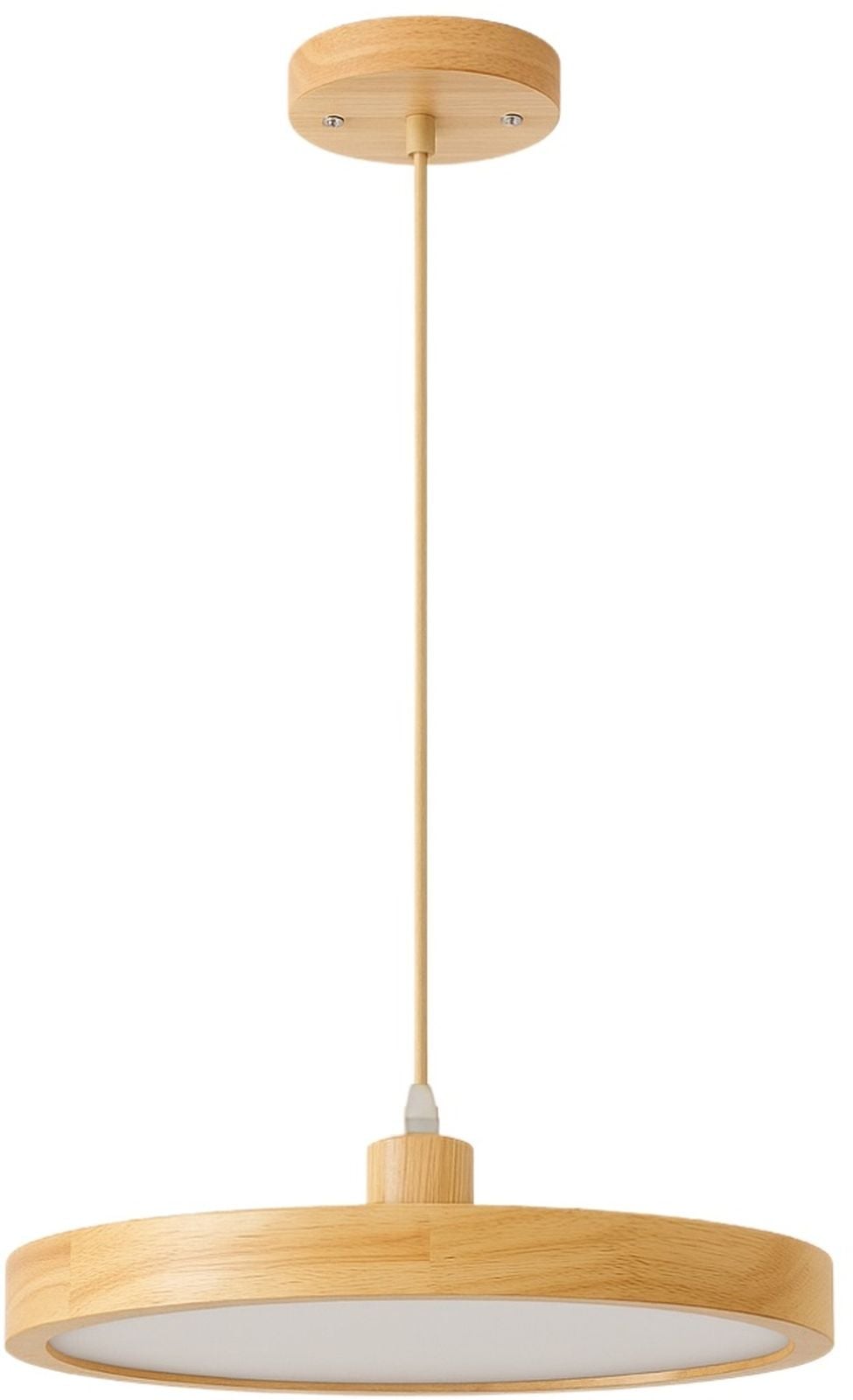 Abigali Woddy lampă suspendată 1x18 W lemn LWWOOD