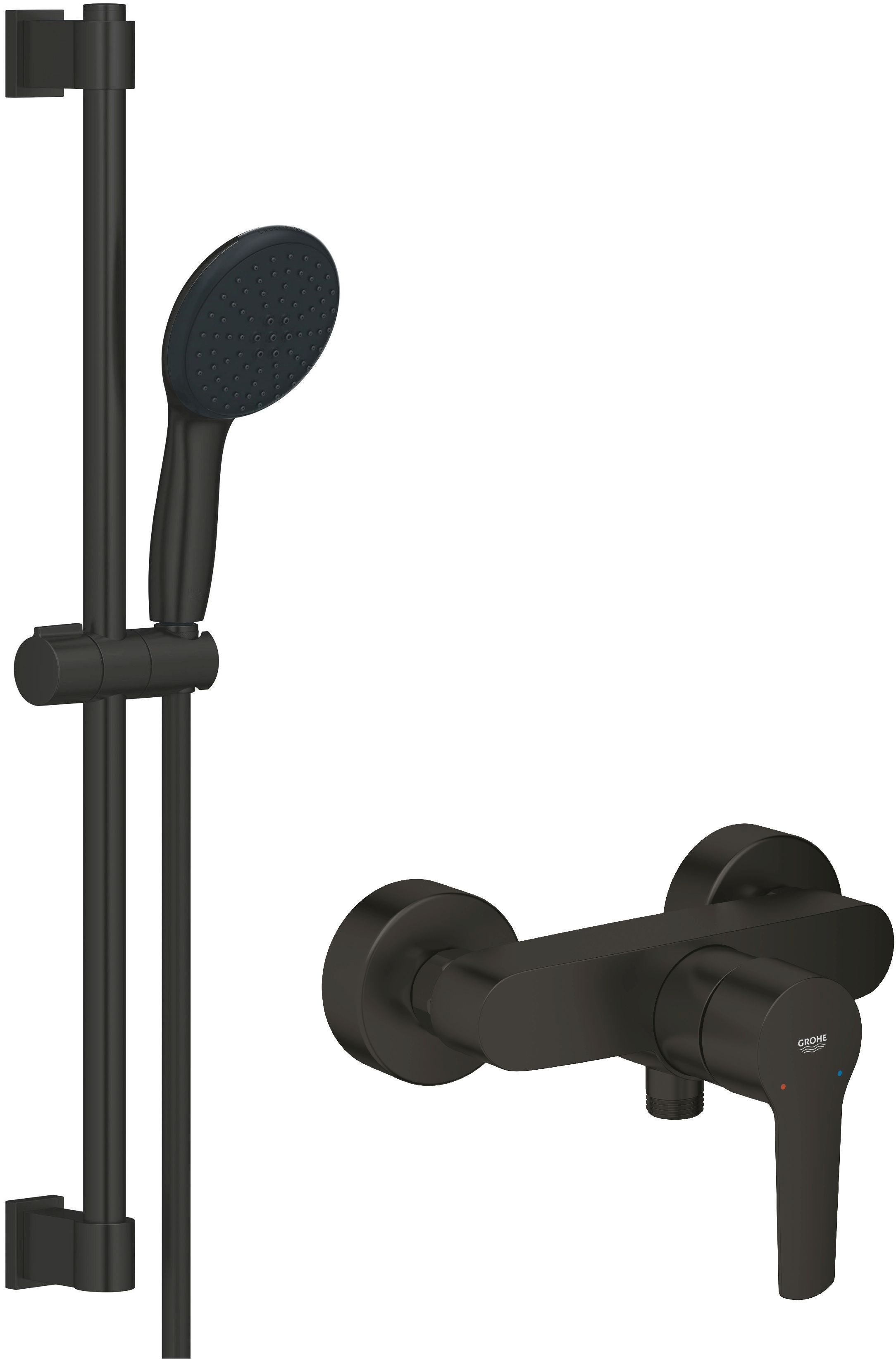 Set set de duș Grohe Vitalio Start 279482431, baterie de duș Grohe Start 322792432