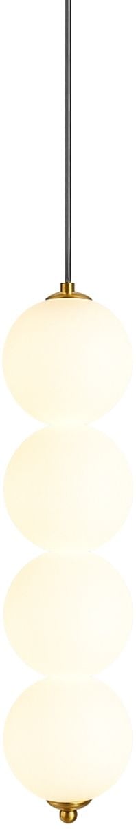 Abigali Pontti4 lampă suspendată 4x12 W auriu-lapte LWKM4