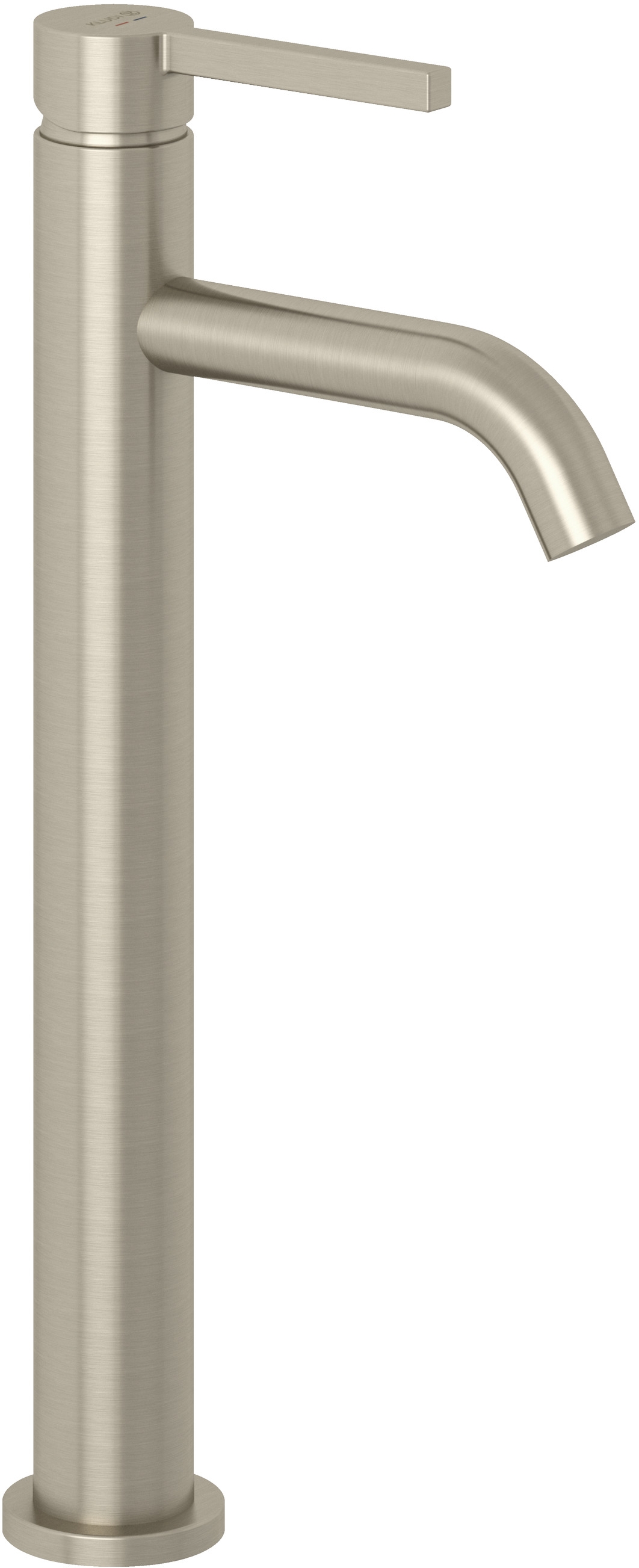 Kludi Nova Fonte Pura baterie lavoar stativ nichel 20298N515