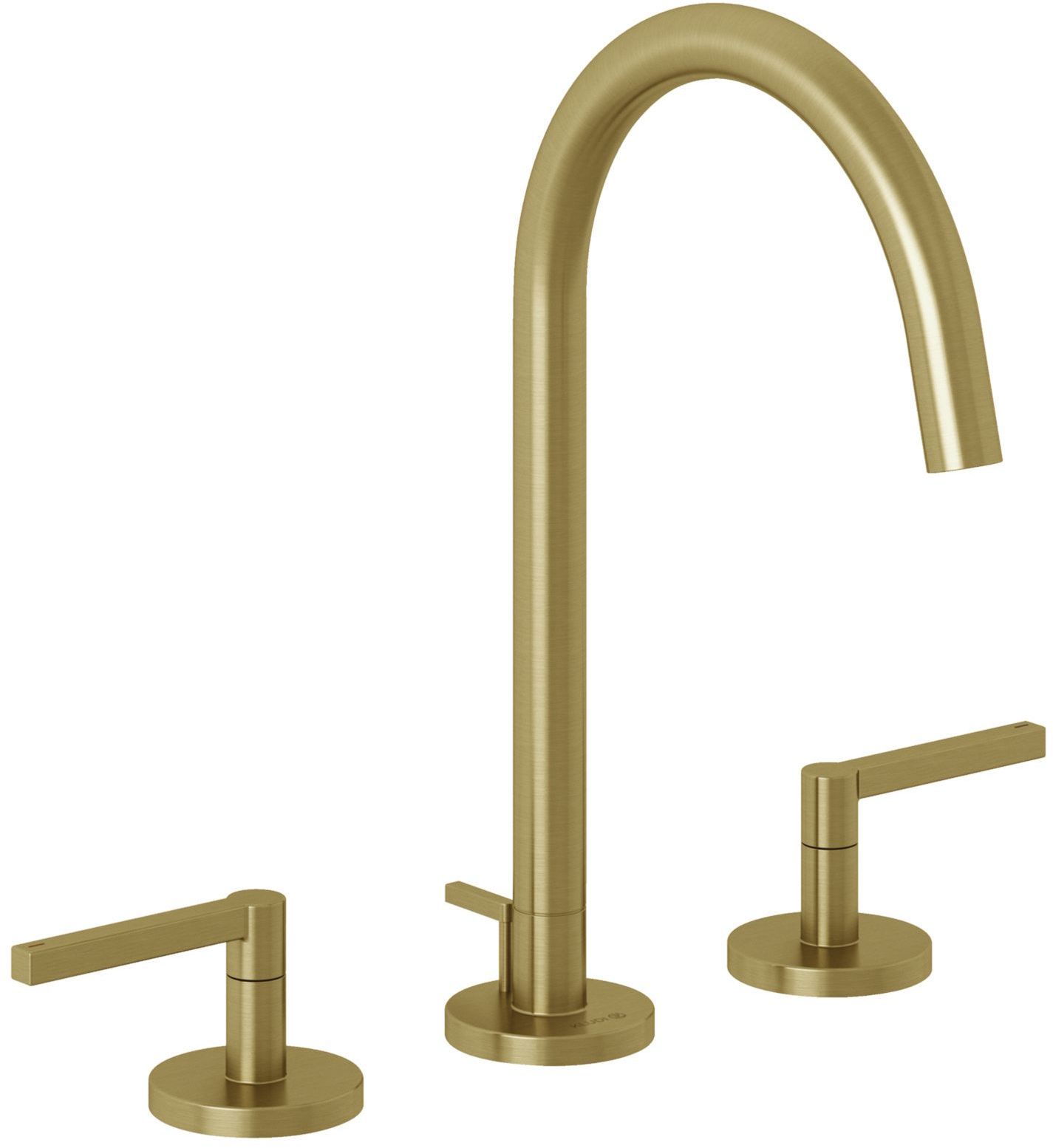 Kludi Nova Fonte Puristic baterie lavoar stativ auriu 20143N015