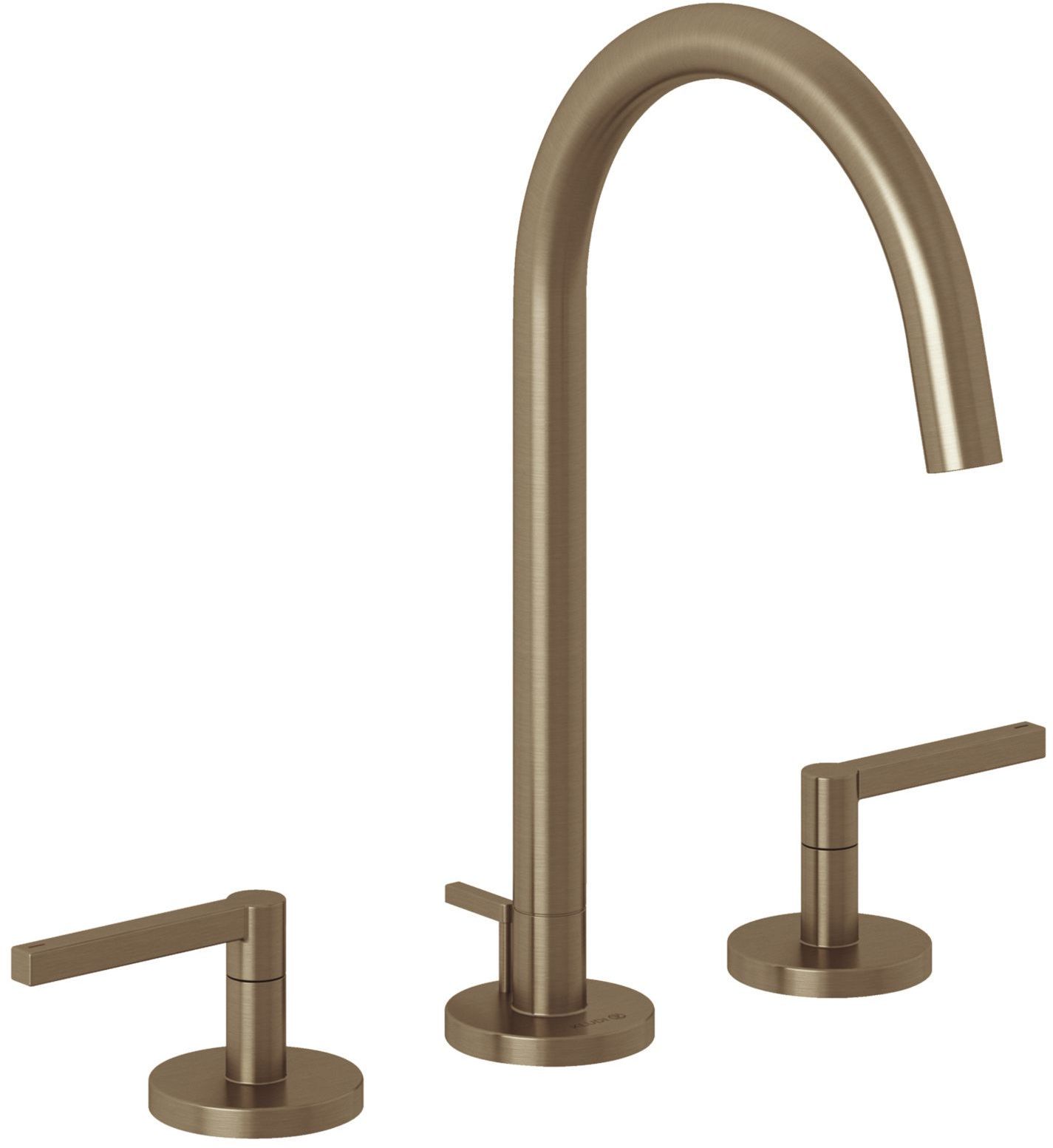 Kludi Nova Fonte Puristic baterie lavoar stativ alamă/bronz antic 20143N115