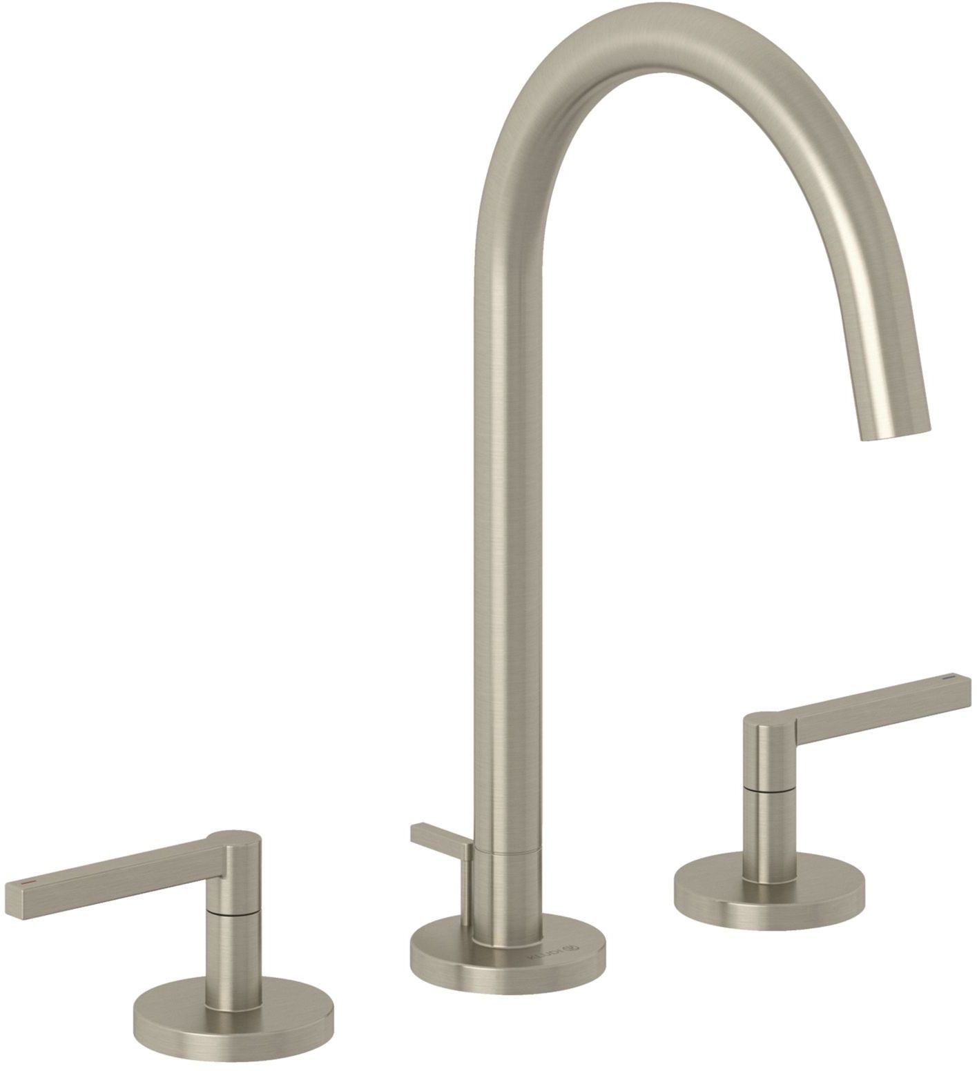 Kludi Nova Fonte Puristic baterie lavoar stativ nichel 20143N515