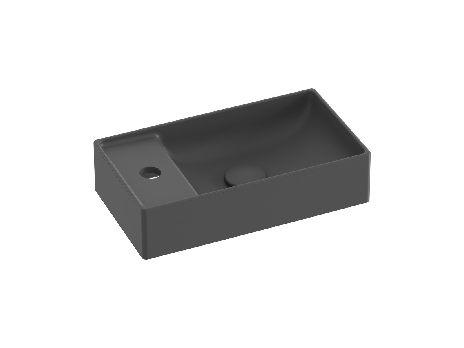 Ravak Veda lavoar 40x22 cm dreptunghiular mobilier antracit XJX03240000