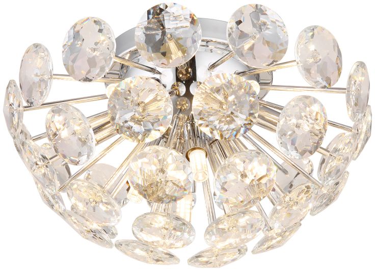 Globo Lighting Virina lampă de tavan x7 W crom 16047DC