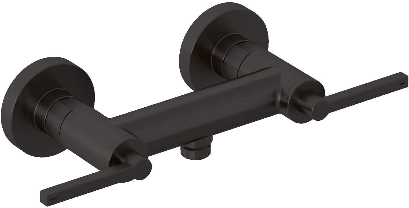 Kludi Nova Fonte Puristic baterie de duș perete negru 20710N215