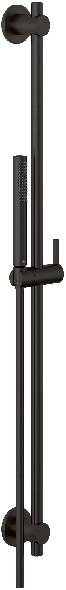 Kludi Nova Fonte Puristic set de duș perete negru 20840N2-15